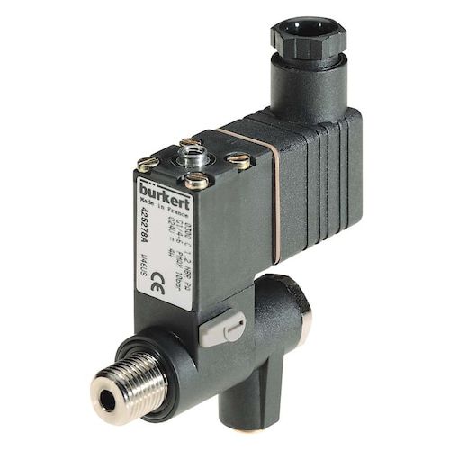 Válvula para o setor médico - 300  - Bürkert GmbH & Co. KG Fluid Control Systems - gás-liquido / com solenoide / de vácuo