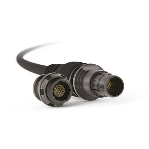 Conector para o setor médico - UltiMate™ series - Fischer Connectors - para dispositivos médicos / de dados / em alumínio