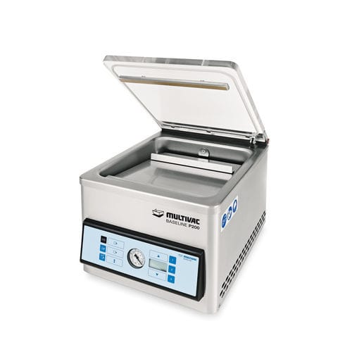 Sistema de embalagem eletrônico - P 200 - MULTIVAC - a vácuo / compacto / de bancada