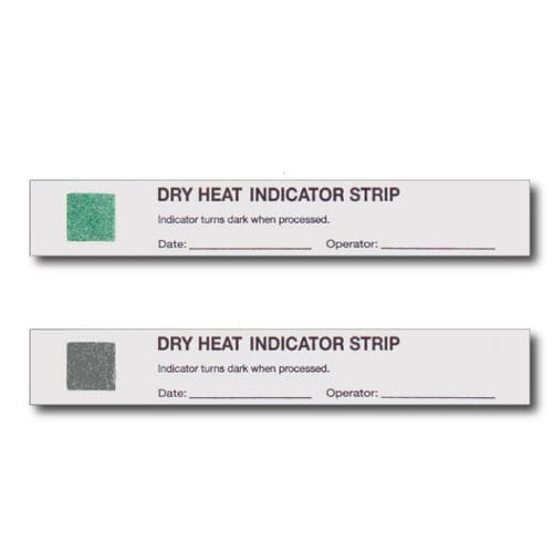 Fita indicadora de esterilização - DIS-100 - Crosstex International, Inc - colorimétrica
