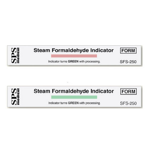 Fita indicadora de esterilização - SFS-250 - Crosstex International, Inc - colorimétrica