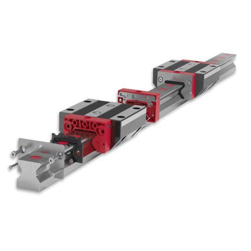 Guia linear de rolos - MONORAIL MR 4S - SCHNEEBERGER AG Linear Technology - para o setor médico