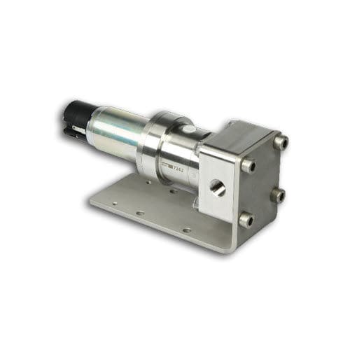 Microbomba distribuidora - mzr-7242 - HNP Mikrosysteme GmbH - de dosagem / elétrica / para líquidos
