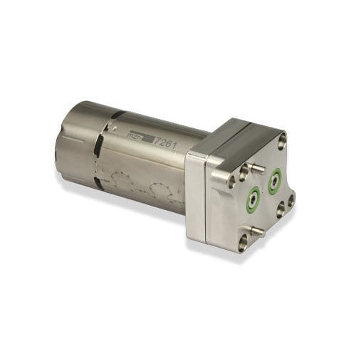 Microbomba de dosagem - mzr-7261 - HNP Mikrosysteme GmbH - para o setor médico / elétrica / para líquidos