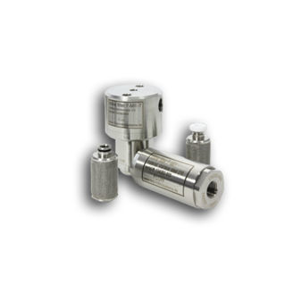 Filtro para líquidos - F-MI1 - HNP Mikrosysteme GmbH - para bomba / em aço inoxidável / integrado