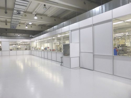Sala limpa para a indústria farmacêutica - CleanCell 4.0® - SCHILLING ENGINEERING - modular / integrado / ISO classe 8