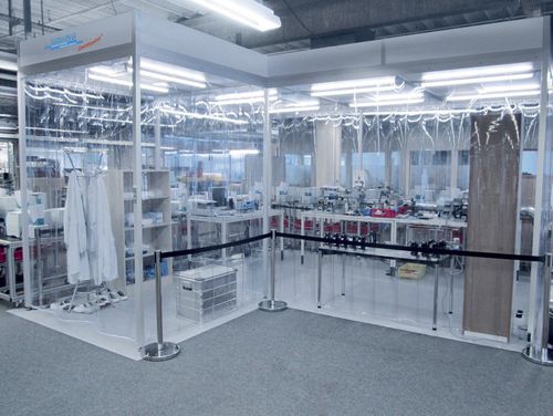 Sala limpa para a indústria farmacêutica - CleanFlowCell® 3000.4.352 - SCHILLING ENGINEERING - modular / integrado / classe D