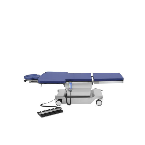 Mesa cirúrgica para oftalmologia - ET200 - Ningbo Techart Medical Equipment - elétrica / móvel / articulada em 4 seções