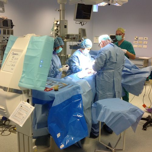 Módulo de fluxo laminar para sala de cirurgia - Toul Mobile - Normeditec - para cirurgia oftalmológica / móvel / para mesa cirúrgica