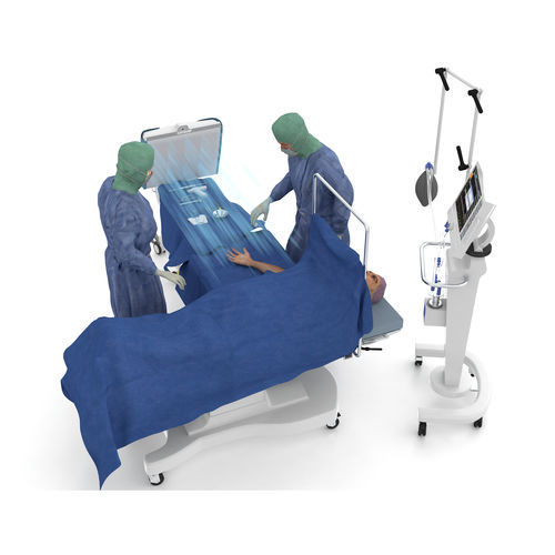 Módulo de fluxo laminar para cirurgia ambulatorial - TOUL Operio - Normeditec - para pequenas cirurgias / móvel / horizontal