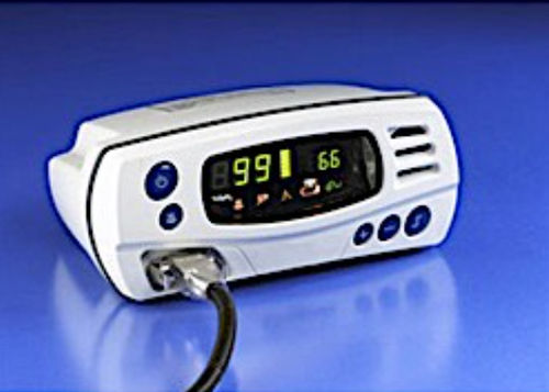Oxímetro de pulso compacto - ME-110 - MRIMED - médico-hospitalar / de fibra óptica / branco
