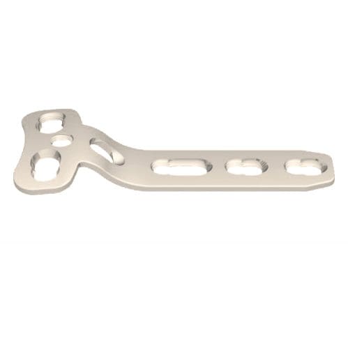 Placa de compressão óssea para tíbia - 957-357-11004	 - Biotech Medical - proximal / metálica