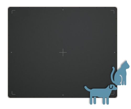 Detector de painel plano para radiografia veterinária - Med Vet - Medecom - portátil / com conexão sem fio / 14 x 17