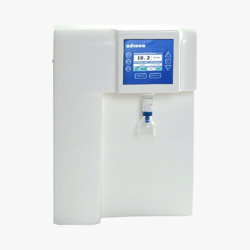 Sistema de purificação de água de laboratório - E30 - ADRONA - por UV / por desionização