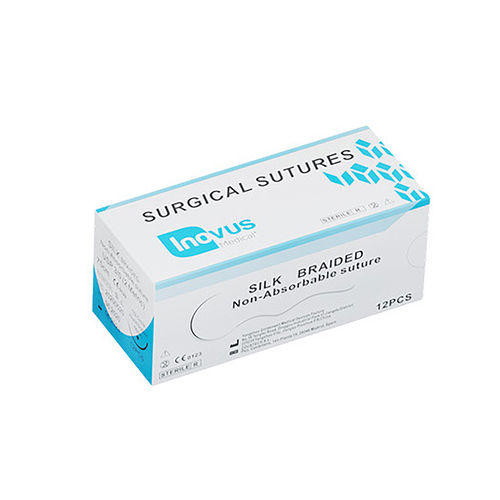 Fio de sutura não absorvível - 00001286 - Inovus Medical - para cirurgia geral / para cirurgia gastrointestinal / 3-0
