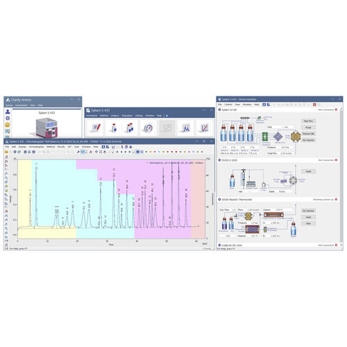 Software para cromatografia - Clarity  - Sykam - de laboratório / de controle / de criação de laudos