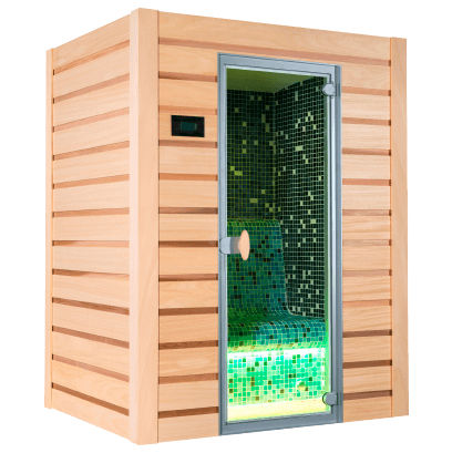 Banho turco cabine - Multi Vap  - Holl's - com gerador de vapor