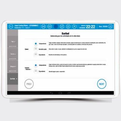 Sistema de gestão de dados de paciente - MEDIP HEALTH S.L. - médico-hospitalar
