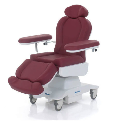 Poltrona elétrica para coleta de sangue - MPC 14 - SCHRODER HEALTH PROJECTS - articulada em 4 seções / com apoio para pernas / com rodízios