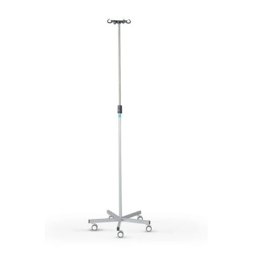 Suporte para soro com rodízios - IVP Series - SCHRODER HEALTH PROJECTS - 4 ganchos / com altura regulável