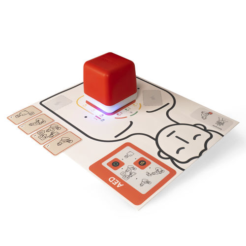 Simulador para treinamento - cprCube - I.M.LAB - de frequência cardíaca / para reanimação / para RCP