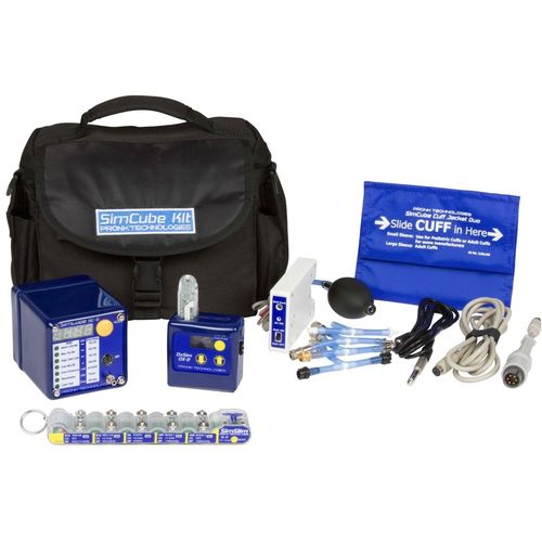 Simulador de sinais vitais - SimCube® ADVANCED - Pronk Technologies - para procedimentos de emergência médica / para cuidados intensivos / de arritmia