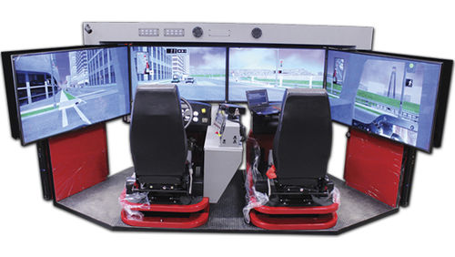 Simulador de condução de ambulância - FAAC, Incorporated - estação de trabalho / de realidade virtual