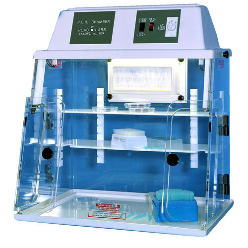 Cabine para PCR - Plas-Labs - de bancada
