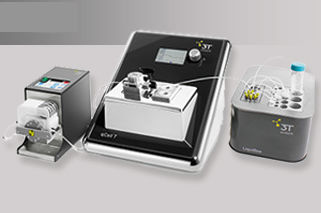 Estação de trabalho de laboratório QCM-D - qCell T auto - 3T analytik GmbH & Co. KG - totalmente automatizada / para manipulação de líquidos / de amostragem