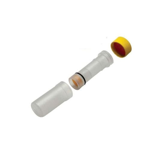 Vial de laboratório - FEC02VFPT - J.G. Finneran Associates Inc. - de PTFE / em vidro / em polipropileno
