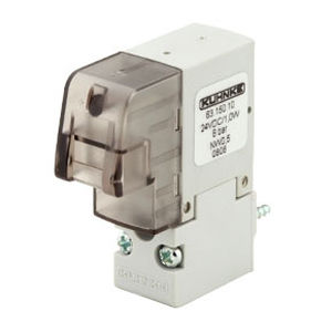 Válvula para o setor médico - 63.150.10 - Kendrion Kuhnke Automation - com solenoide / manual