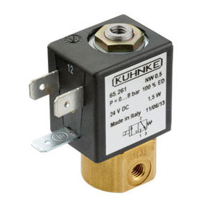 Válvula para o setor médico - 65.111 - Kendrion Kuhnke Automation - com solenoide