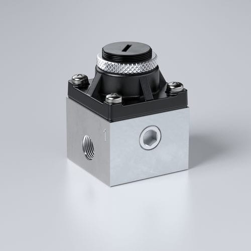 Regulador de pressão de oxigênio - 48.255.60 US - Kendrion Kuhnke Automation - fluxo regulável