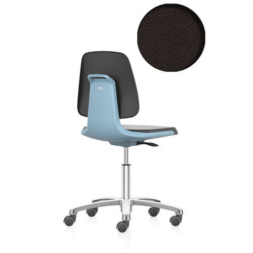 Cadeira de laboratório - Labsit 9123 - Bimos - com rodízios / com encosto alto / pneumática