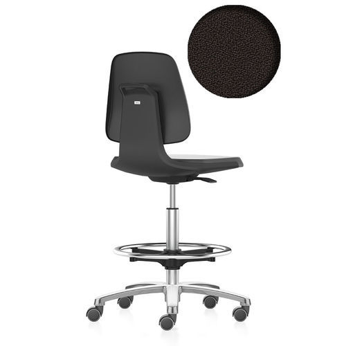 Cadeira de laboratório - ESD Labsit 9125E - Bimos - com rodízios / com encosto alto / pneumática