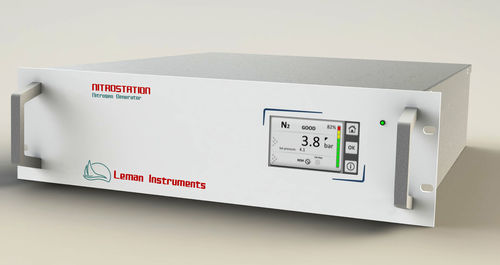 Gerador de nitrogénio de alta pureza - NITRO 40R, NITROSTATION 40RC  - Leman Instruments SAS - de laboratório / de bancada