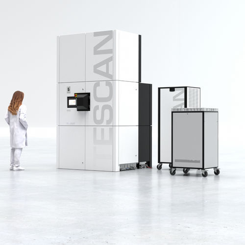 Microscópio STEM - TESCAN GmbH - para a pesquisa sobre materiais / para nanocaracterização / de piso