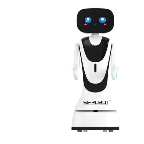 Robô de telepresença para estabelecimento de saúde - SIFROBOT-4.22 - SIFSOF - humanoide