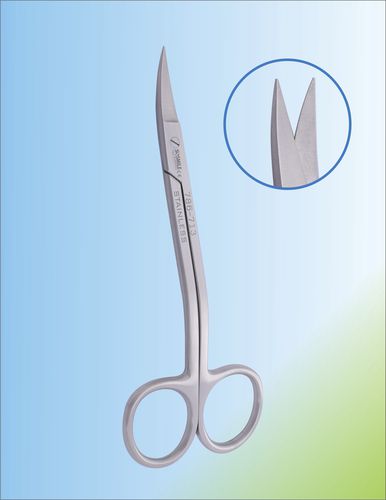 Tesoura de sutura - SSI 786-713 - Smile Surgical Ireland Limited - para cirurgia odontológica / para gengivas / para ataduras