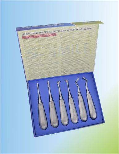 Alavanca odontológica reta - SSI 786-5031 - Smile Surgical Ireland Limited - de Bein / de Flohr / de Cryer