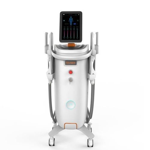 Aparelho de rejuvenescimento da pele por radiofrequência - UMS Sculptor® - Zhengzhou PZ Laser Slim Technology - aparelho de contorno corporal por eletroestimulação muscular / aparelho de contorno corporal por radiofrequência / com carrinho