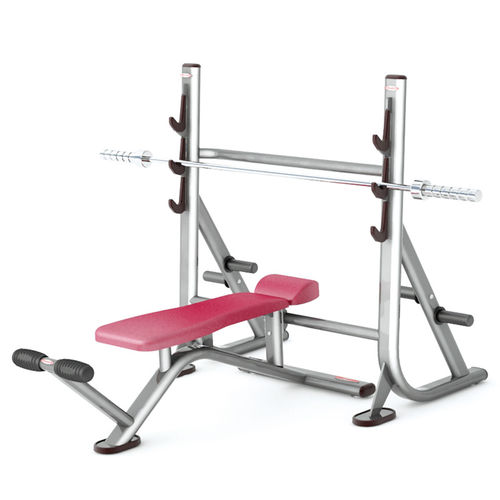 Banco de musculação plano - FIT EVO  1FE203 - Panatta - com suporte de halteres