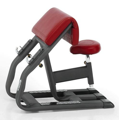Banco de musculação Larry Scott - 4SHO083/0 - Telju Fitness - com suporte de halteres
