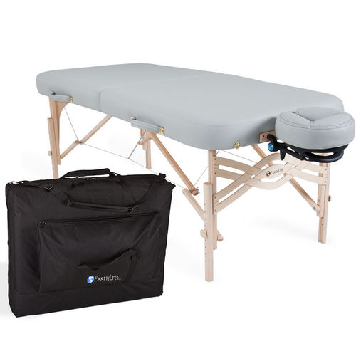 Mesa de massagem mecânico - SPIRIT™  - Earthlite Medical - portátil / com apoio de cabeça / com encosto regulável