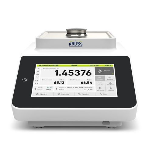 Refratômetro de laboratório digital - DR7 series - A. KRÜSS Optronic GmbH - para laboratório / de bancada / com porta USB