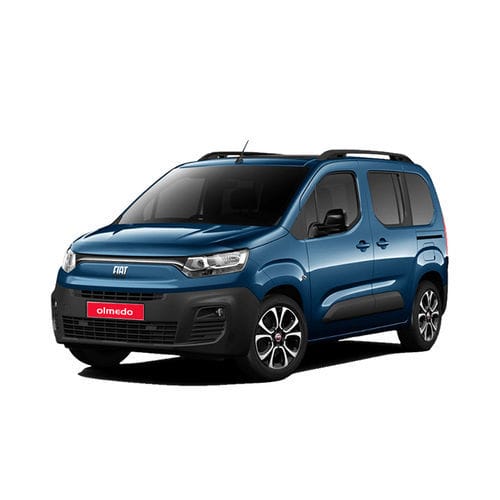 Veículo para pessoas com deficiência minivan - Fiat Doblò  - Olmedo Special Vehicles - com acesso por porta traseira