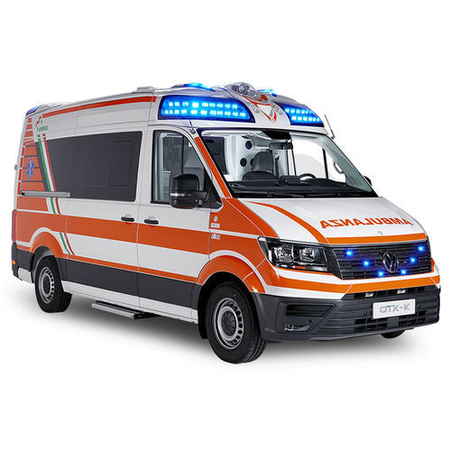 Ambulância de resgate - Crafter QTX-K - Olmedo Special Vehicles - modular