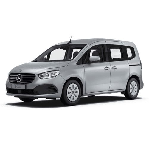 Veículo para pessoas com deficiência minivan - Mercedes T Class - Olmedo Special Vehicles - com acesso por porta traseira
