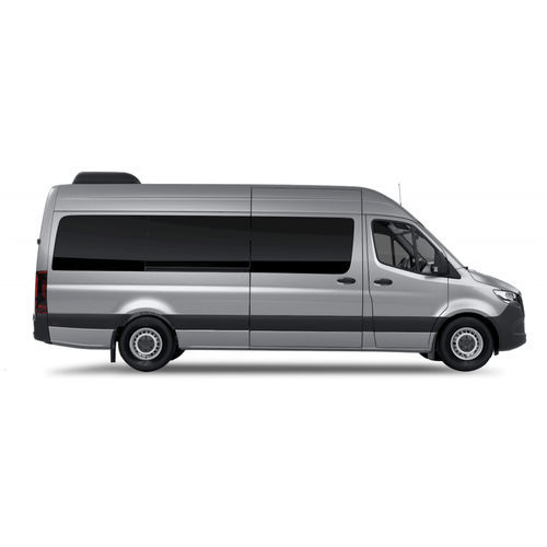 Veículo para pessoas com deficiência furgão - Mercedes Sprinter - Olmedo Special Vehicles - com acesso por porta traseira