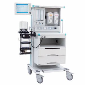 Aparelho de anestesia infantil - Practice 3100 - Dixion Vertrieb Medizinischer Geräte - com carrinho / com monitoramento respiratório